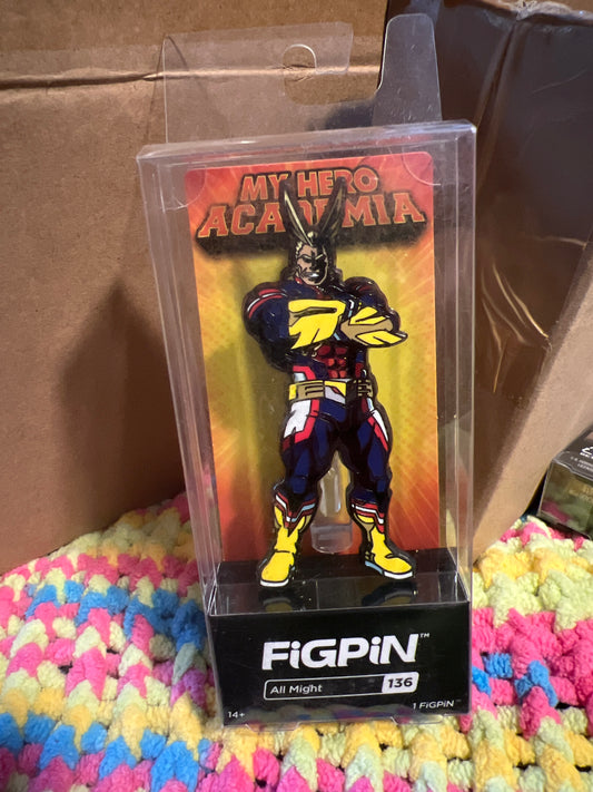 FiGPiN My Hero Academia All Might #136 LOCKED Soft