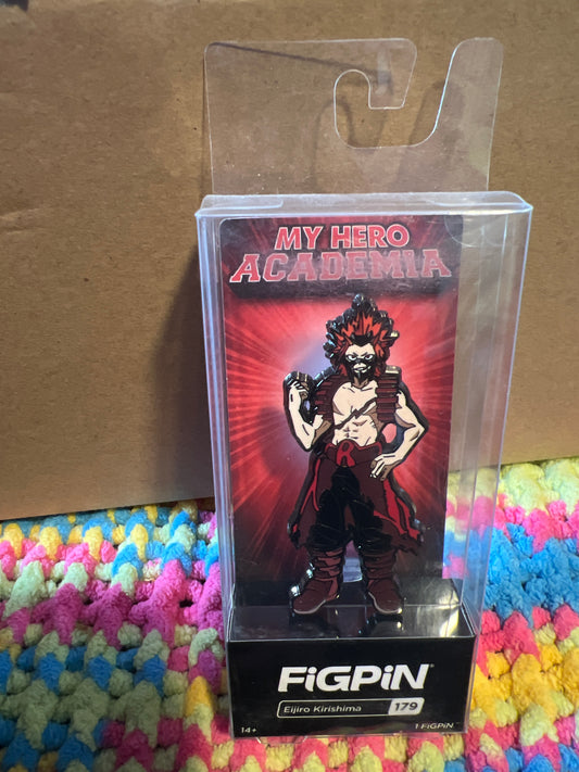 FiGPiN My Hero Academia Eijiro Kirishima #179 UNLOCKED SOFT