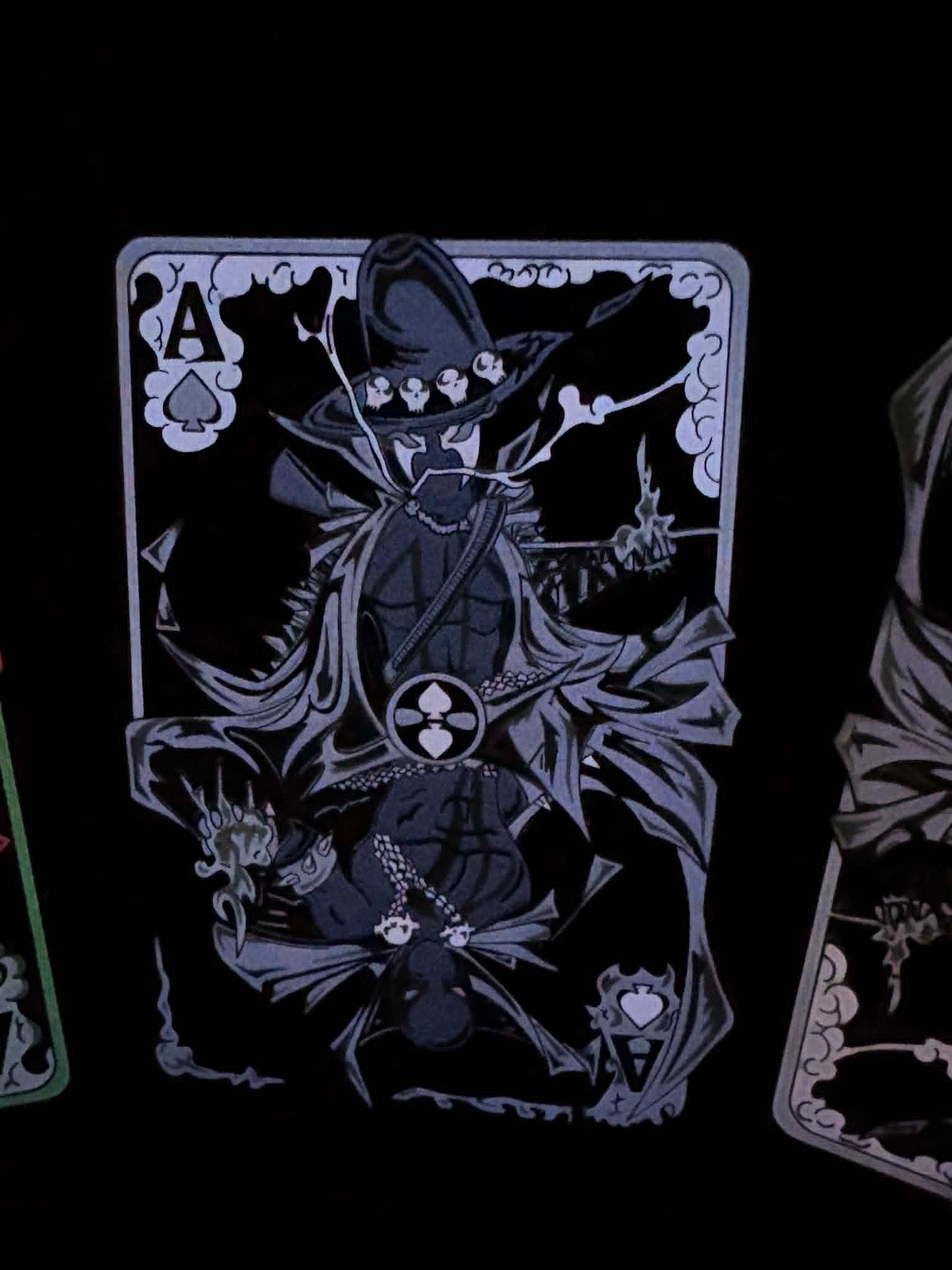 Spawn & Gunslinger Spawn B&W on Ano Card Mashup LE 40 Fan-Made Pin By Bendiesticks