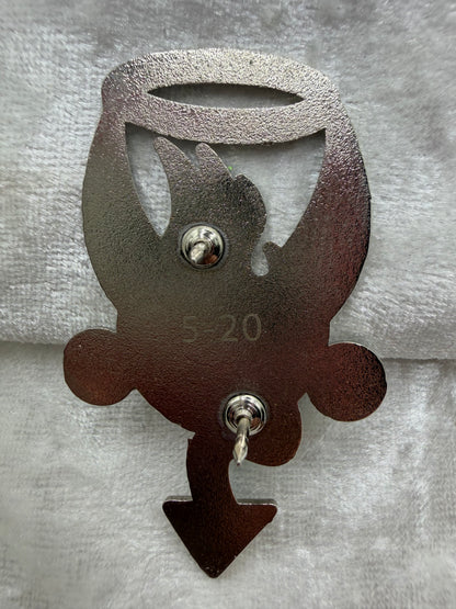Bendiesticks Black Mascot Pin - Limited Edition of 20