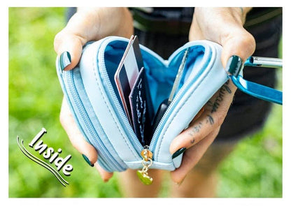 Fin Palz mini ITA bag shark keychain Tiger shark (silver with stripes)