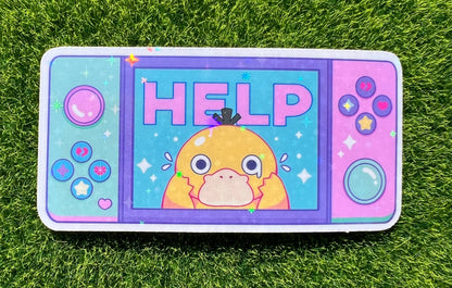 Psychic Duck Star Holo Vinyl Sticker