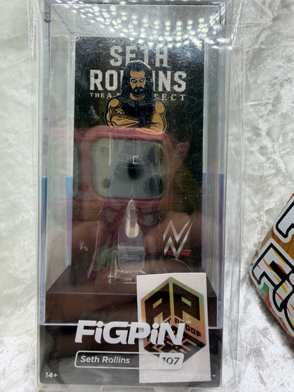 Seth Rollins FiGPiN #107 Artist Proof Edition (36 Made) - WWE Pin (Unlocked)