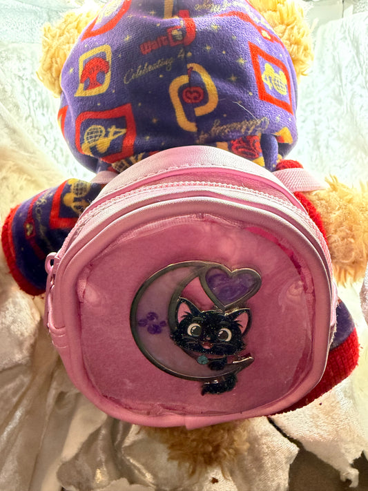 Pink Nugget Plushie Tiny Ita Bag by Bright Bat Designs