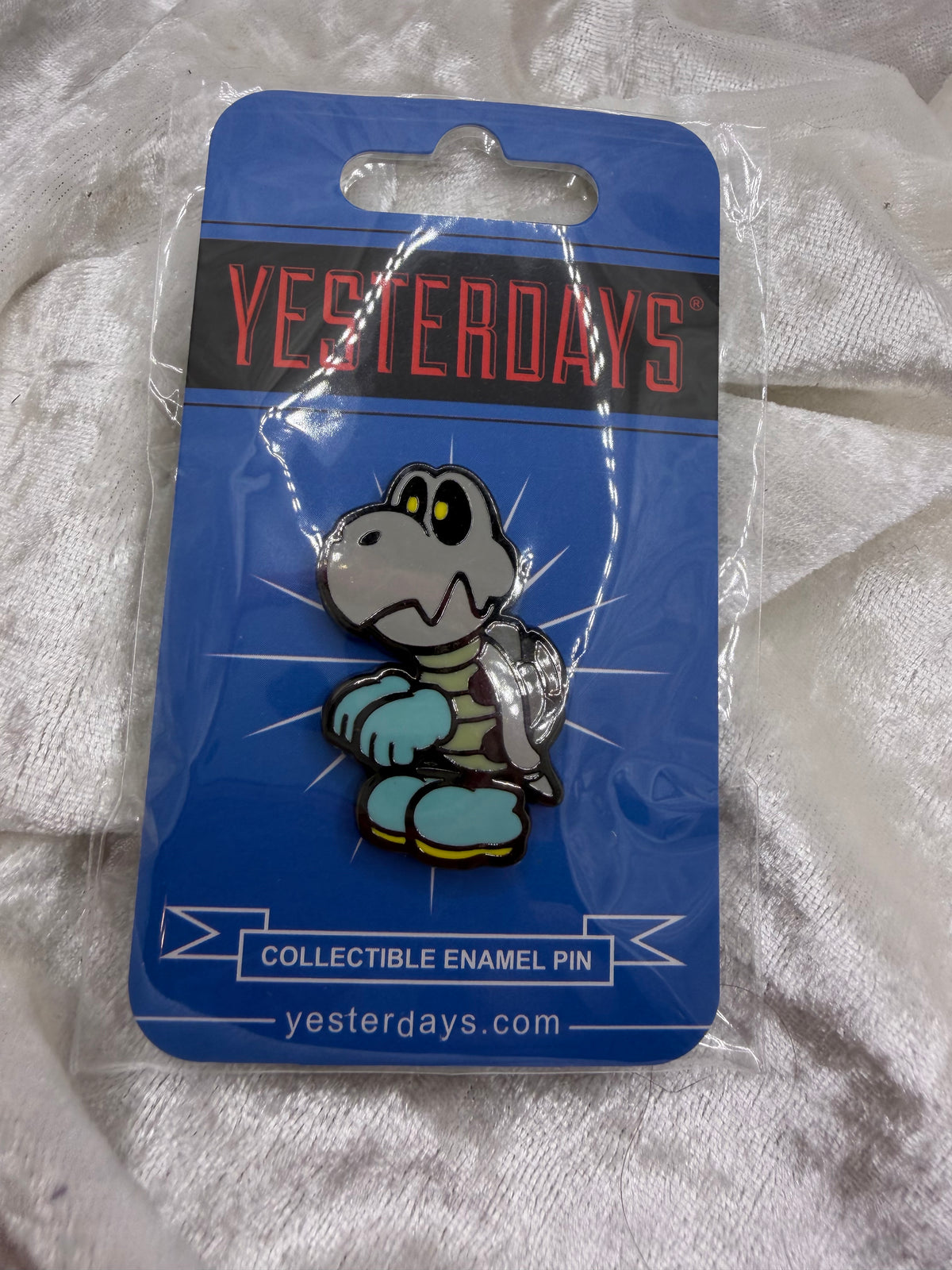 Dry Bones Fantasy Pin | Hard Enamel Black Nickel by Yesterdays Pins