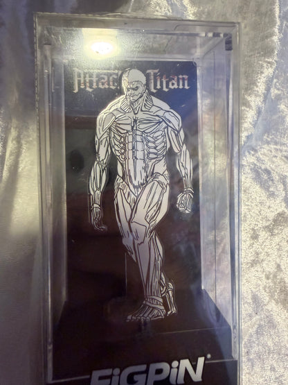 Armored Titan FiGPiN #1023 Attack On Titan NYCC 2022 exclusive collectible pin