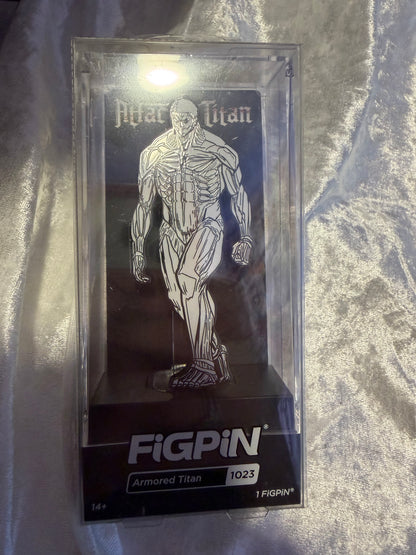 Armored Titan FiGPiN #1023 Attack On Titan NYCC 2022 exclusive collectible pin