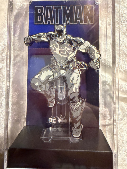 Close-up of DC Comics Batman Future State FiGPiN #791, officially licensed enamel pin from Batman Deluxe Box Set