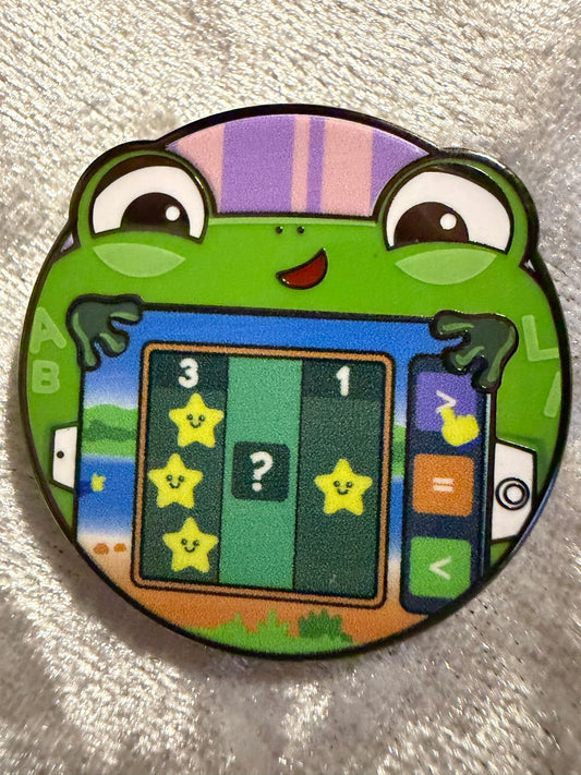 Close-up of Lilypad FiGPiN Mini #Y1061 from Toy Story, officially licensed enamel pin