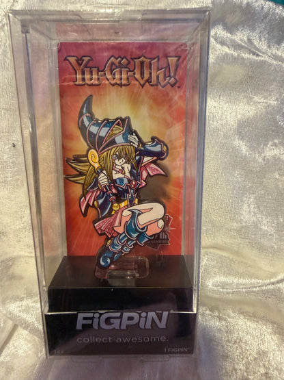 Dark Magician Girl FiGPiN #1805 Yu-Gi-Oh! LE 1000 Glitter Edition collectible pin