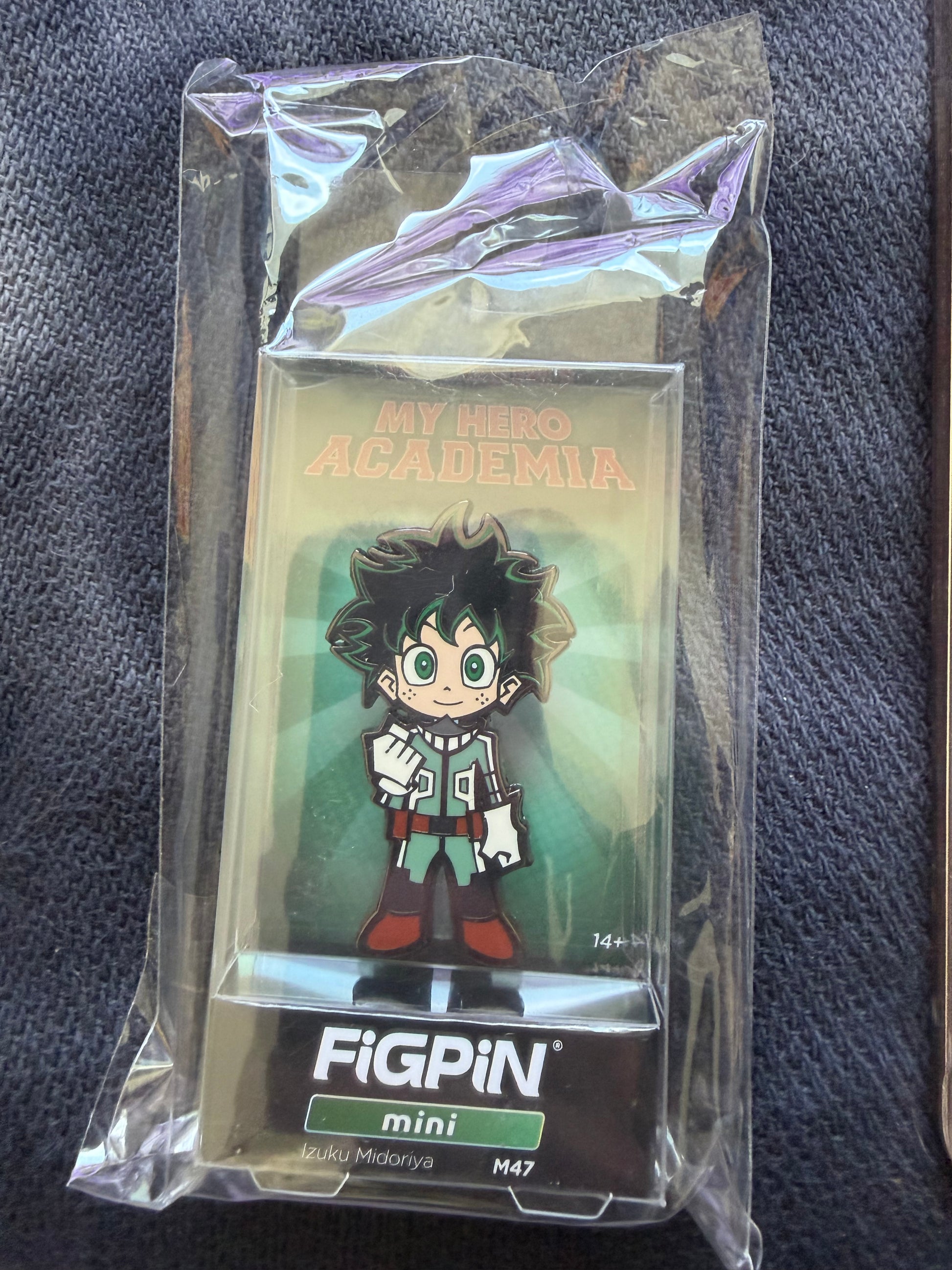 Deku FiGPiN Mini #M47 My Hero Academia collectible pin