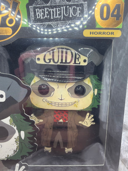 Horror Large Enamel Funko Pop! Pin Beetlejuice