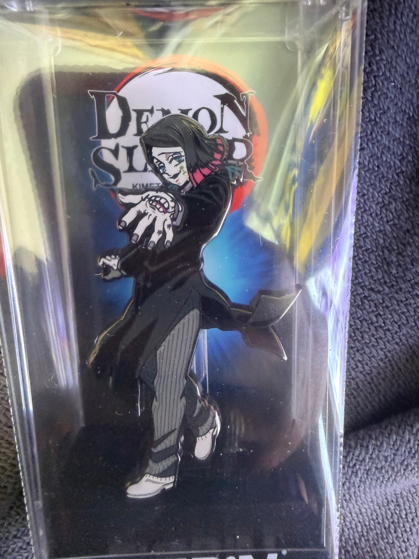 Enmu FiGPiN #961 Demon Slayer Shared Exclusive collectible pin in display box