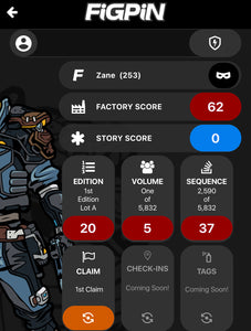 FiGPiN Borderlands 3 Zane #253  Soft Locked