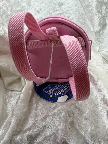 Pink Nugget Plushie Tiny Ita Bag by Bright Bat Designs
