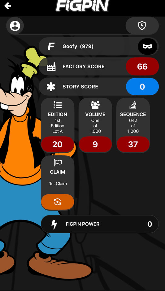 Goofy Disney FiGPiN #979 | NYCC 2022 Exclusive LE 1000 Locked
