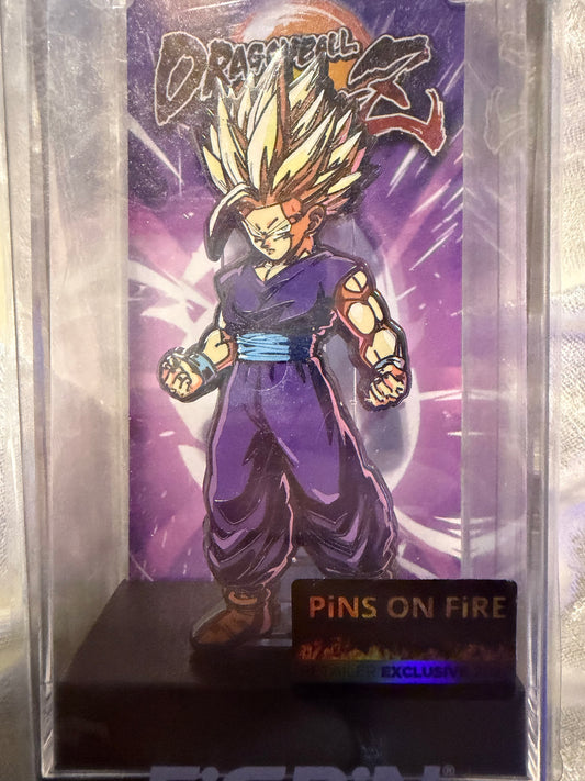 Gohan FiGPiN #386 Dragon Ball FighterZ limited edition collectible pin