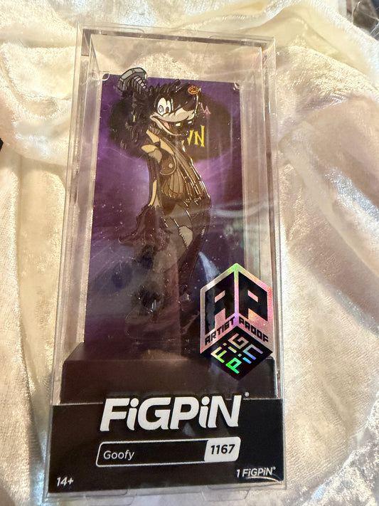 Goofy FiGPiN #1167 Artist Proof AP Kingdom Hearts Halloweentown LE collectible pin in display box