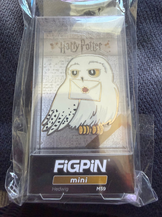 Hedwig FiGPiN Mini #M59 Harry Potter limited edition collectible pin