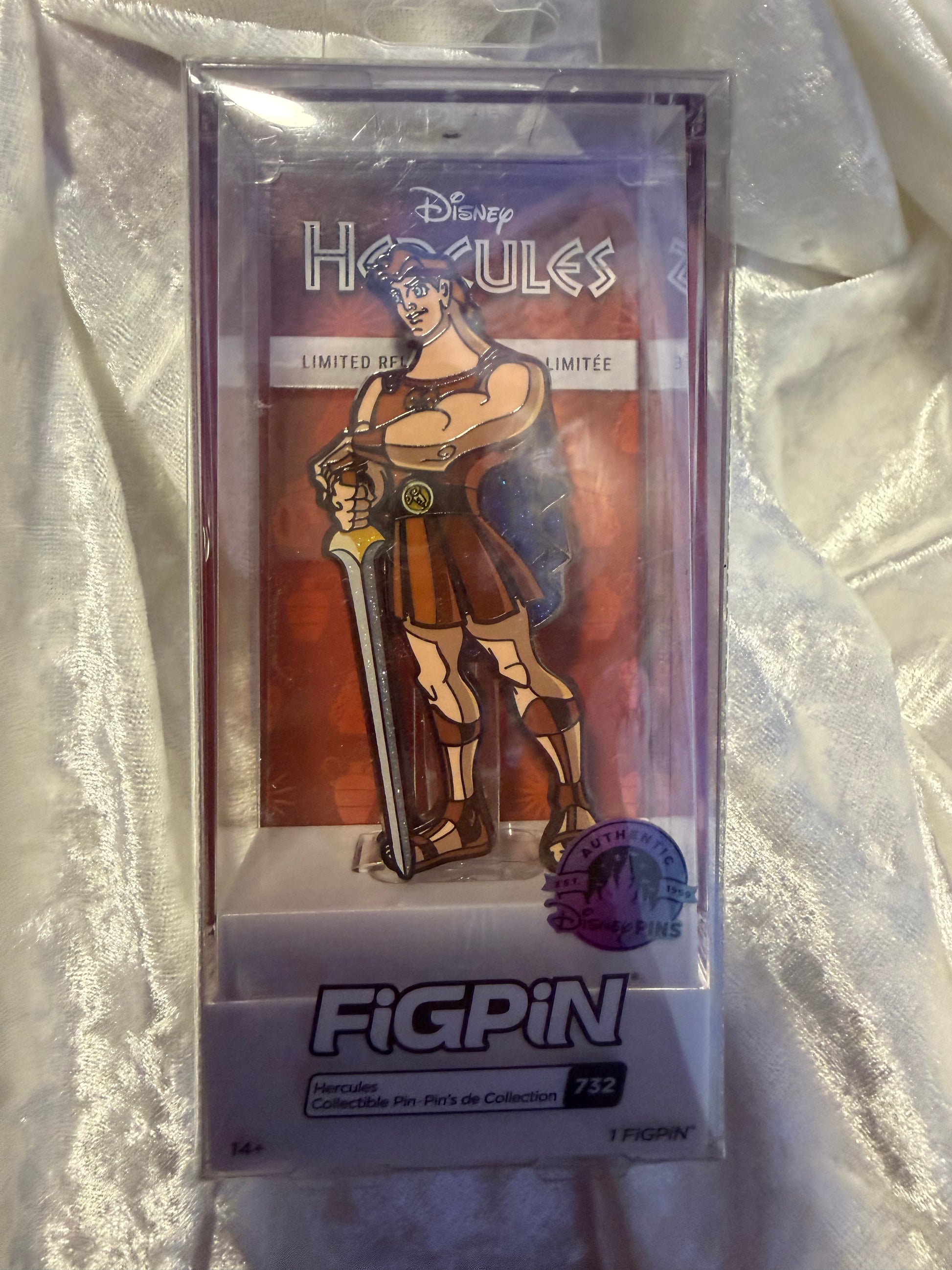 Hercules FiGPiN #732 Disney Parks exclusive collectible pin