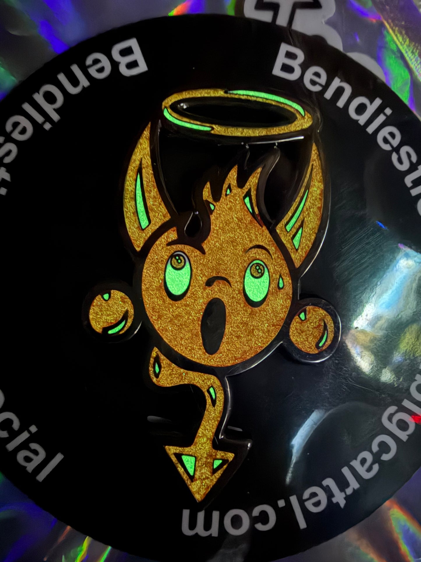Bendiesticks Glow Mascot | Limited Edition 15 Fan-Made Enamel Pin