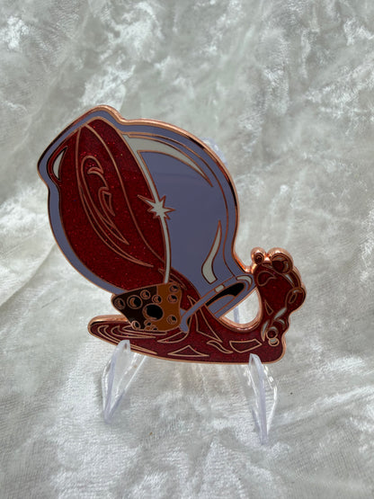 Red Potion Spell Bottle Fantasy Pin Le 20 By Bendiesticks