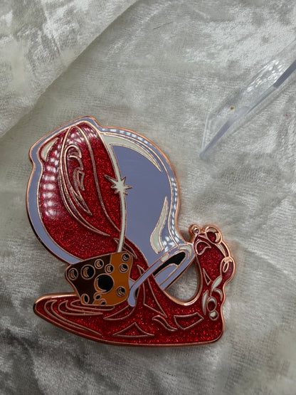 Red Potion Spell Bottle Fantasy Pin Le 20 By Bendiesticks