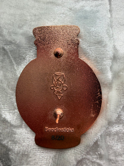 Green Potion Bottle Ghost Fantasy Pin Le 20 By Bendiesticks