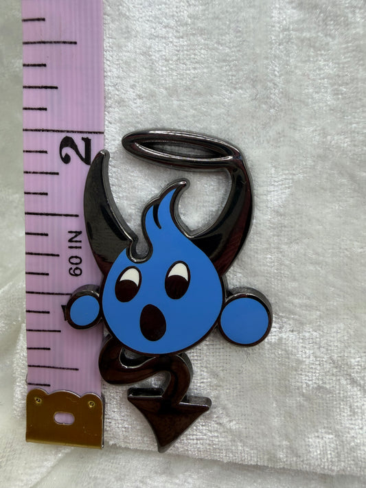 Bendiesticks Blue Mascot Pin - Limited Edition of 10 Fan Made