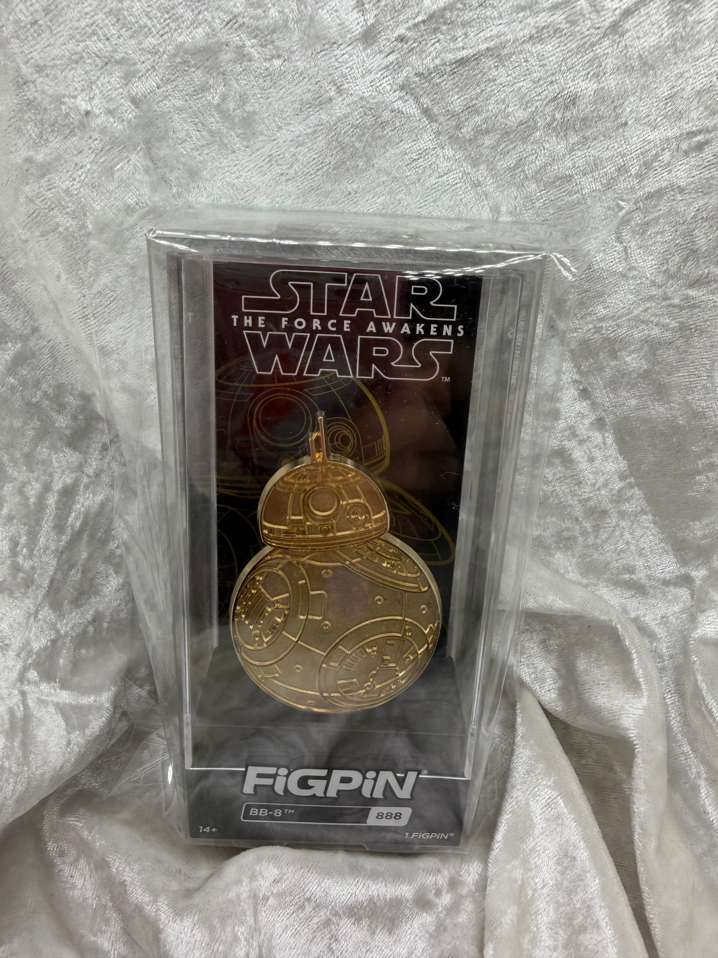 FiGPiN Star Wars BB-8 Gold Variant #888 Limited Edition 1000 (Locked)