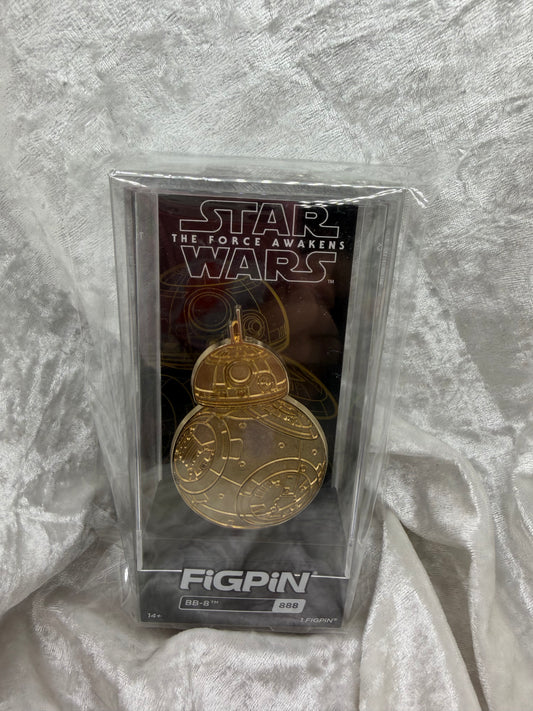 FiGPiN Star Wars BB-8 Gold Variant #888 Limited Edition 1000 (Locked)
