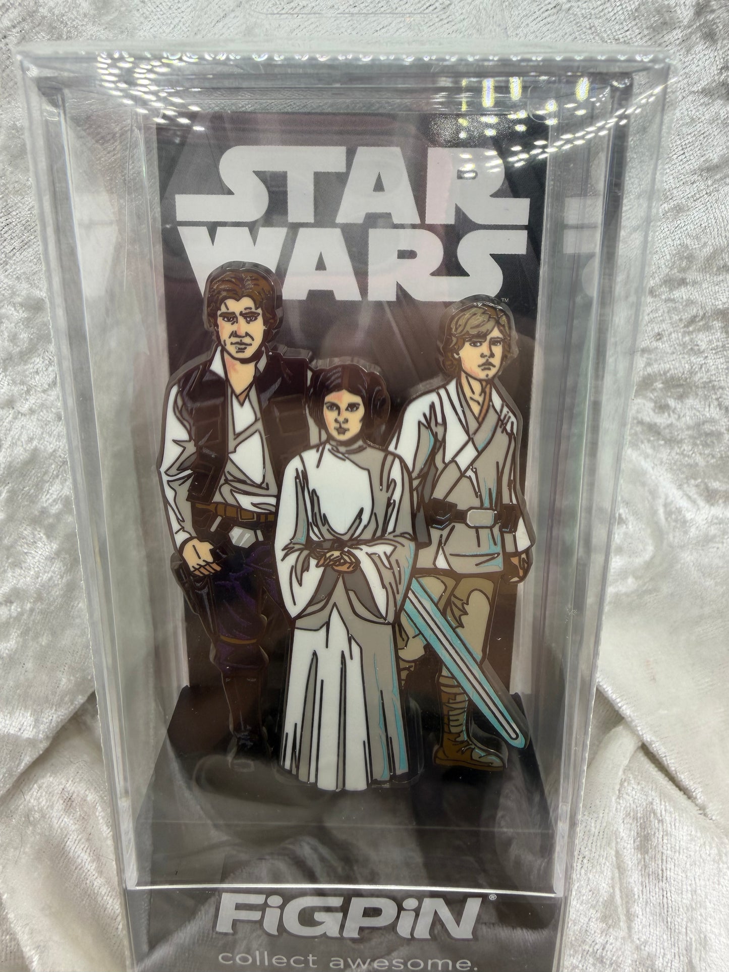 Star Wars 2026 Trio Pin Set: Han, Leia, & Luke (Limited Edition of 500)