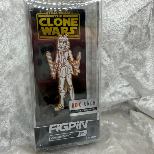 Ahsoka Tano FiGPiN #521 | Star Wars Clone Wars BoxLunch 2020 LE 2016 Exclusive Pin