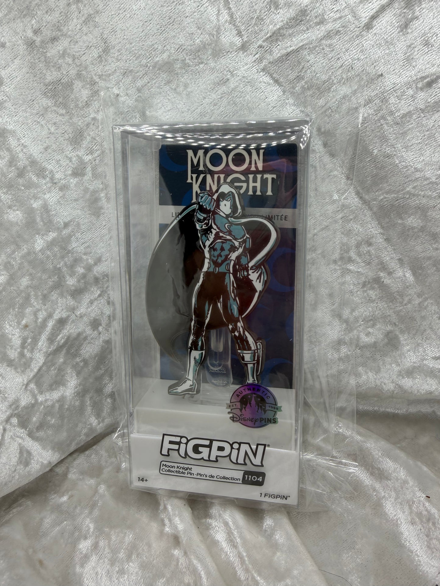 Disney Parks Moon Knight FiGPiN #1063 | Marvel Exclusive Locked Enamel Pin