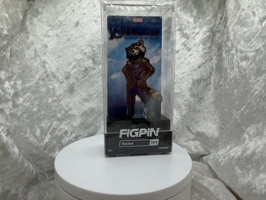 Rocket Avengers FiGPiN #184 | Unlocked Cracked Case Enamel Pin