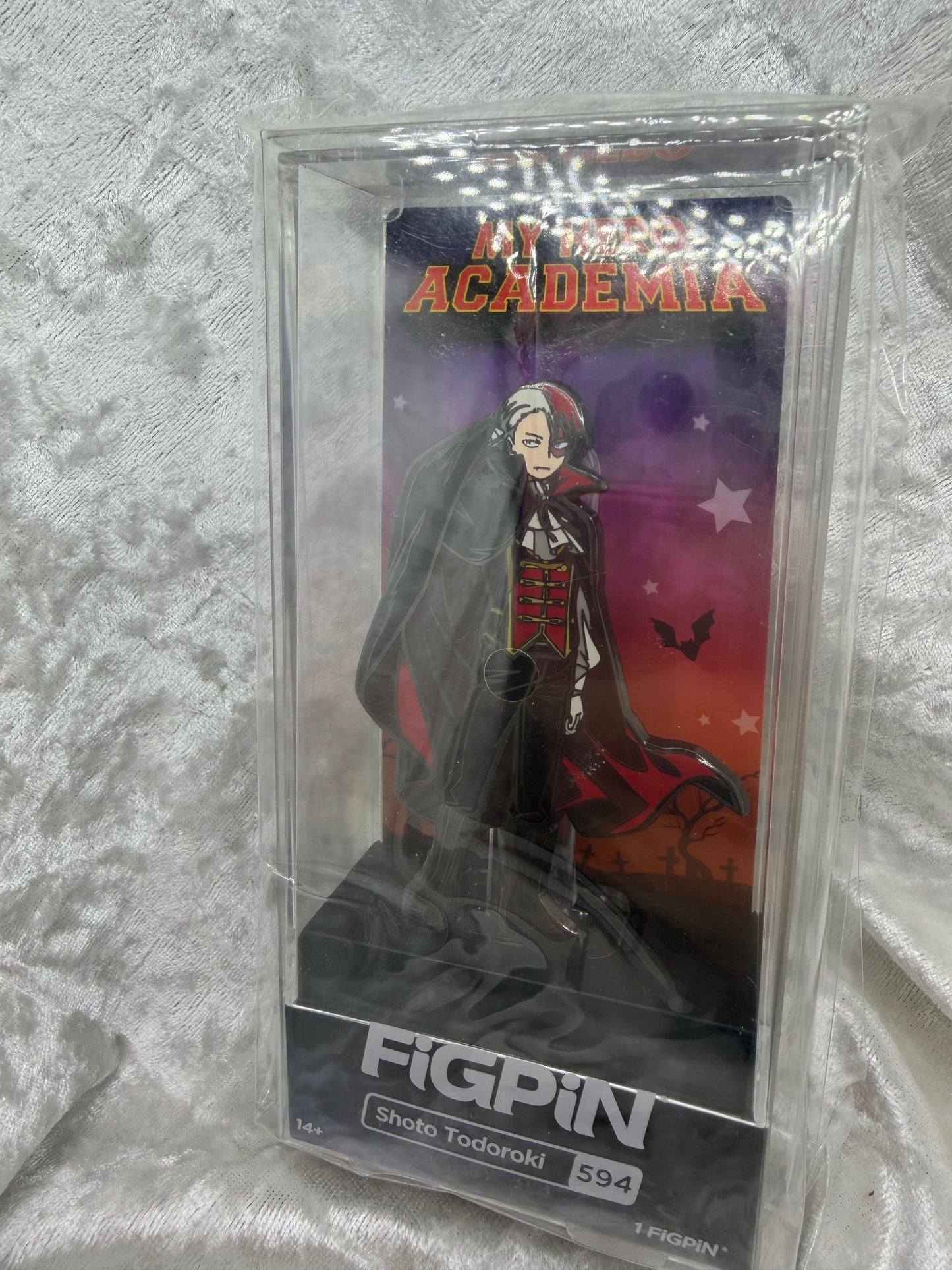 Shoto Todoroki Halloween FiGPiN # 594 | MHA LE 2000 Exclusive