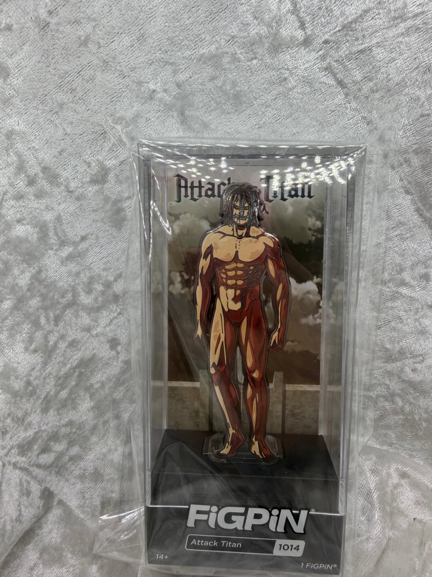 FiGPiN Attack on Titan Attack Titan #1014 - Plastic Empire NYCC 2022 Exclusive LE 2500