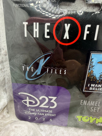 Disney D23 Expo 2026 Toynk X-Files Pin Set