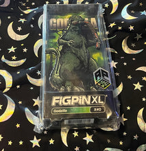 Load image into Gallery viewer, FiGPiN Green Glow Godzilla X40 Ap ARTIST PROOF Metal Pin XL
