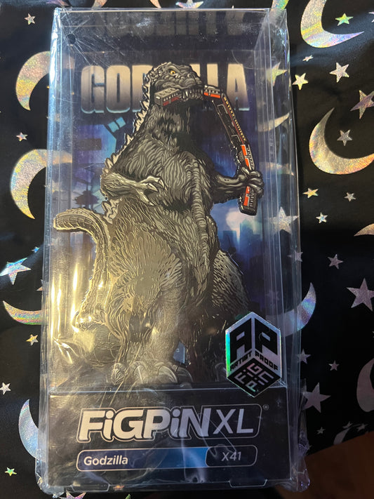 FiGPiN Awsomefest Godzilla X41 Ap ARTIST PROOF Metal Pin XL