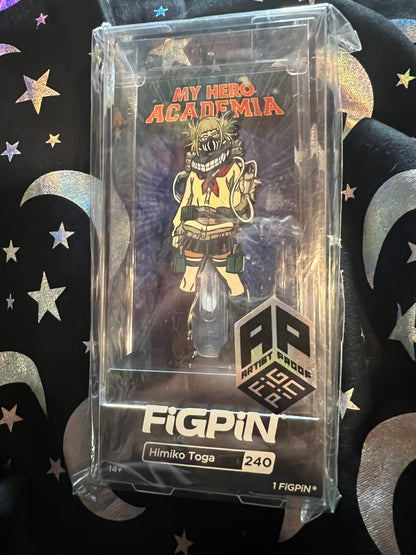 FiGPiN My Hero Academia Himiko Toga #240 UNLocked Ap Artist Proof