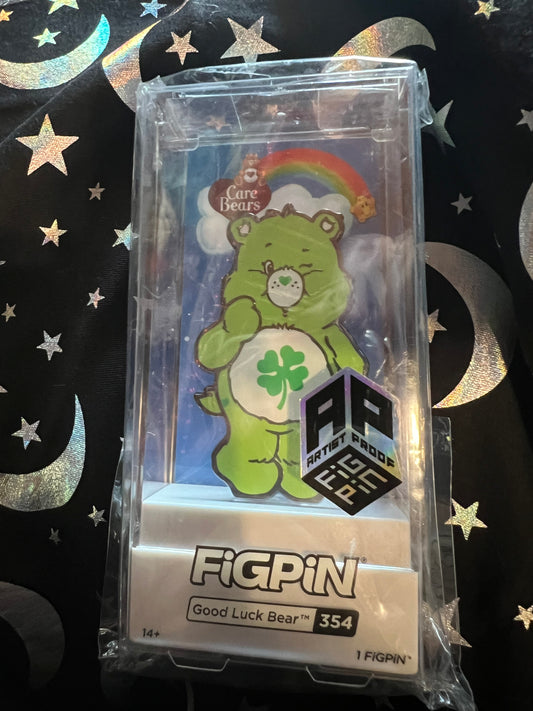 FiGPiN #354 Care Bears - Good Luck Bear (Artist Proof) AP Unlocked