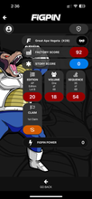 Load image into Gallery viewer, Figpin Great Ape Vegeta #X28 Dragonball Z Ap Artist Proof XL

