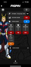 Load image into Gallery viewer, Figpin XL My Hero Academia All Might Young Age #X53 Artist Proof Ap
