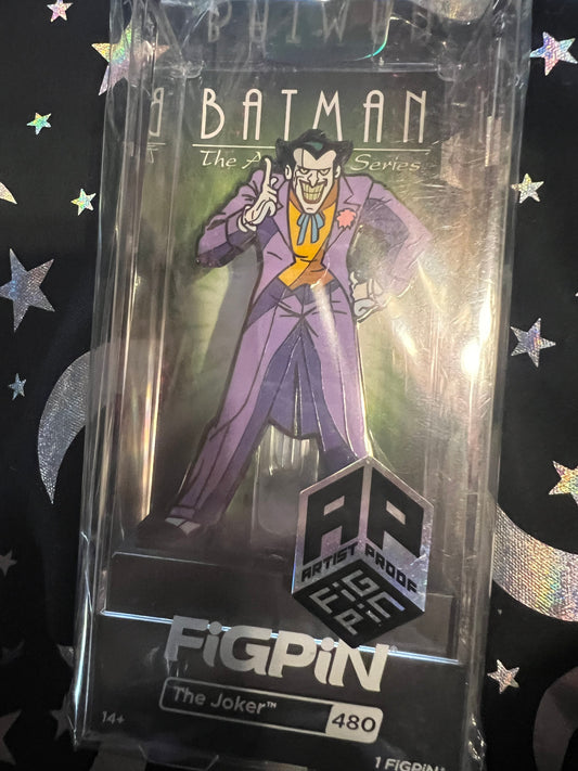 FiGPiN AP Artist Proof Batman the Animated Series The Joker #480 Enamel Pin