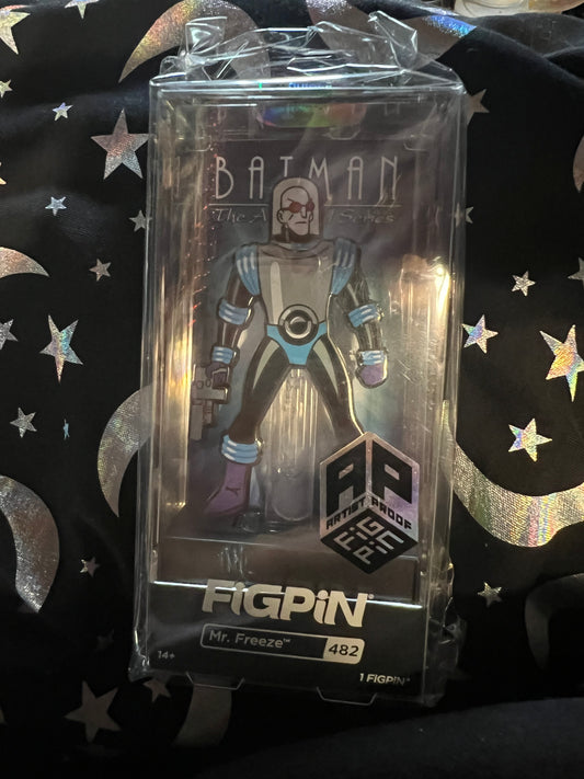 FiGPiN AP Artist Proof Batman the Animated Series Mr. Freeze #482 Enamel Pin