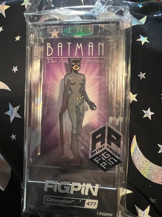 FiGPiN AP Artist Proof Batman the Animated Series Catwoman #477 Enamel Pin