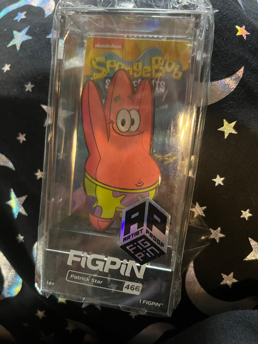 FiGPiN AP Patrick Star #466 SpongeBob Artist Proof