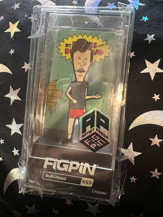 FiGPiN Artist Proof AP #665 Butt-Head Beavis And Butt -Head