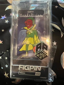 FiGPiN Disney Marvel #692 Wanda Vision Vision AP ARTIST PROOF Metal Pin